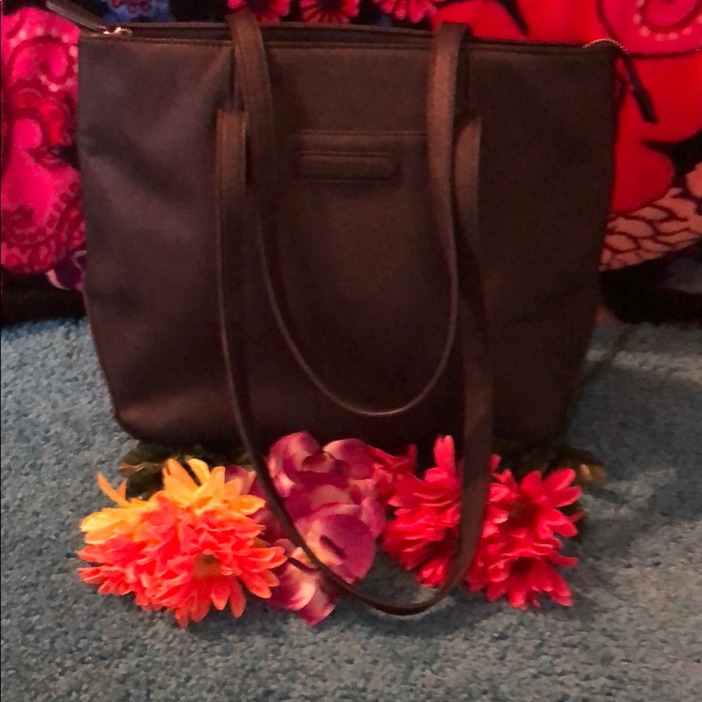 Vera bradley leather handbag